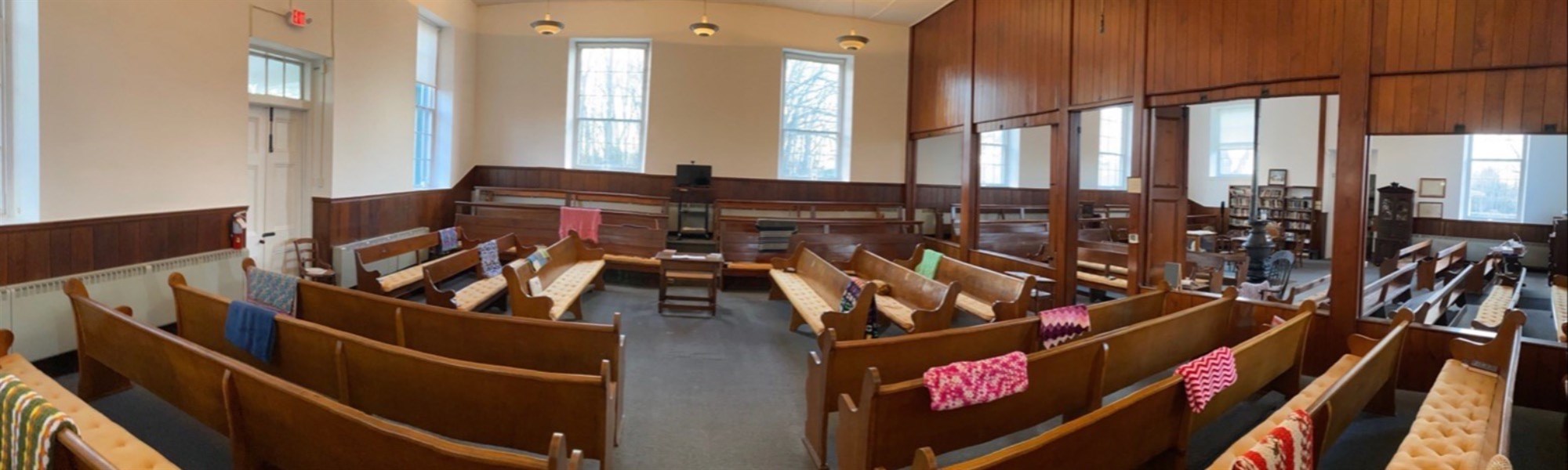 Inside the Meeting House